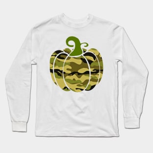 Camo Pumpkin Long Sleeve T-Shirt